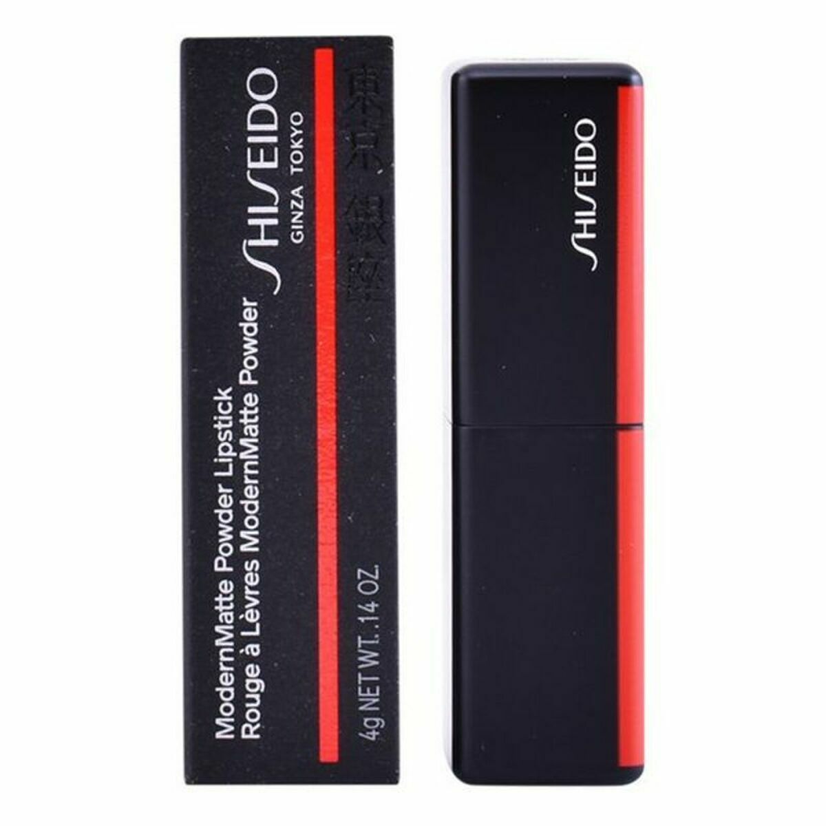 Lipstick Shiseido Modernmatte Powder Red Nº 516 (4 g)