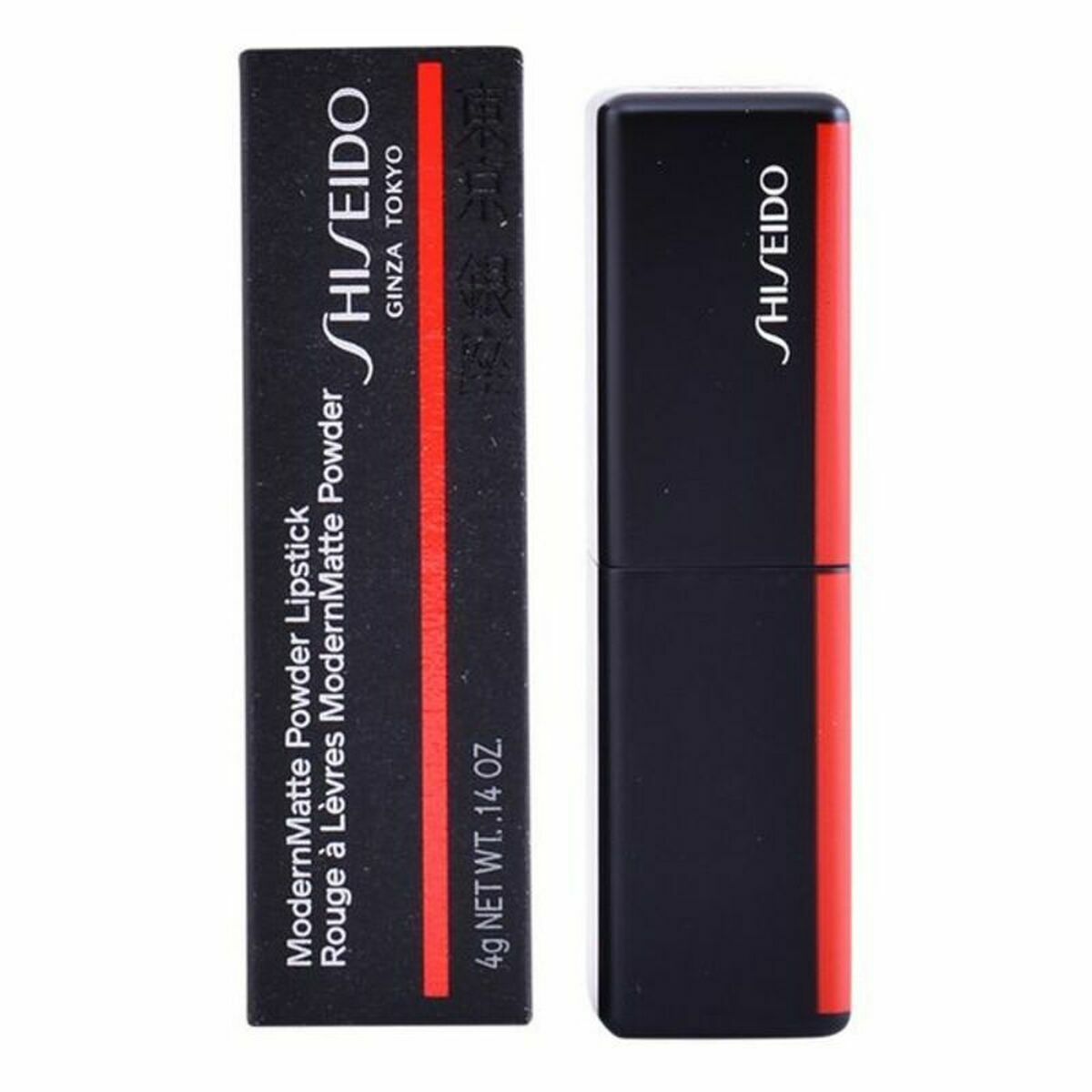 Lipstick Shiseido Modernmatte Powder Red Nº 516 (4 g)