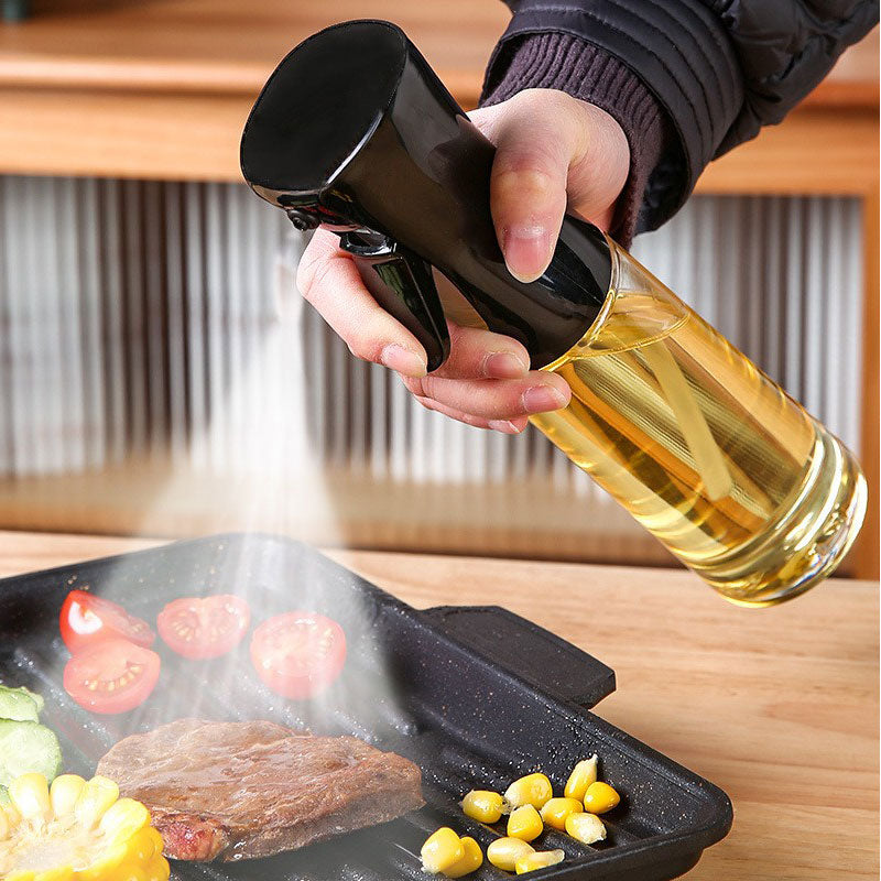 200/300ml Oil Spray Bottle BBQ Cooking Olive Oil Sprayer Kitchen