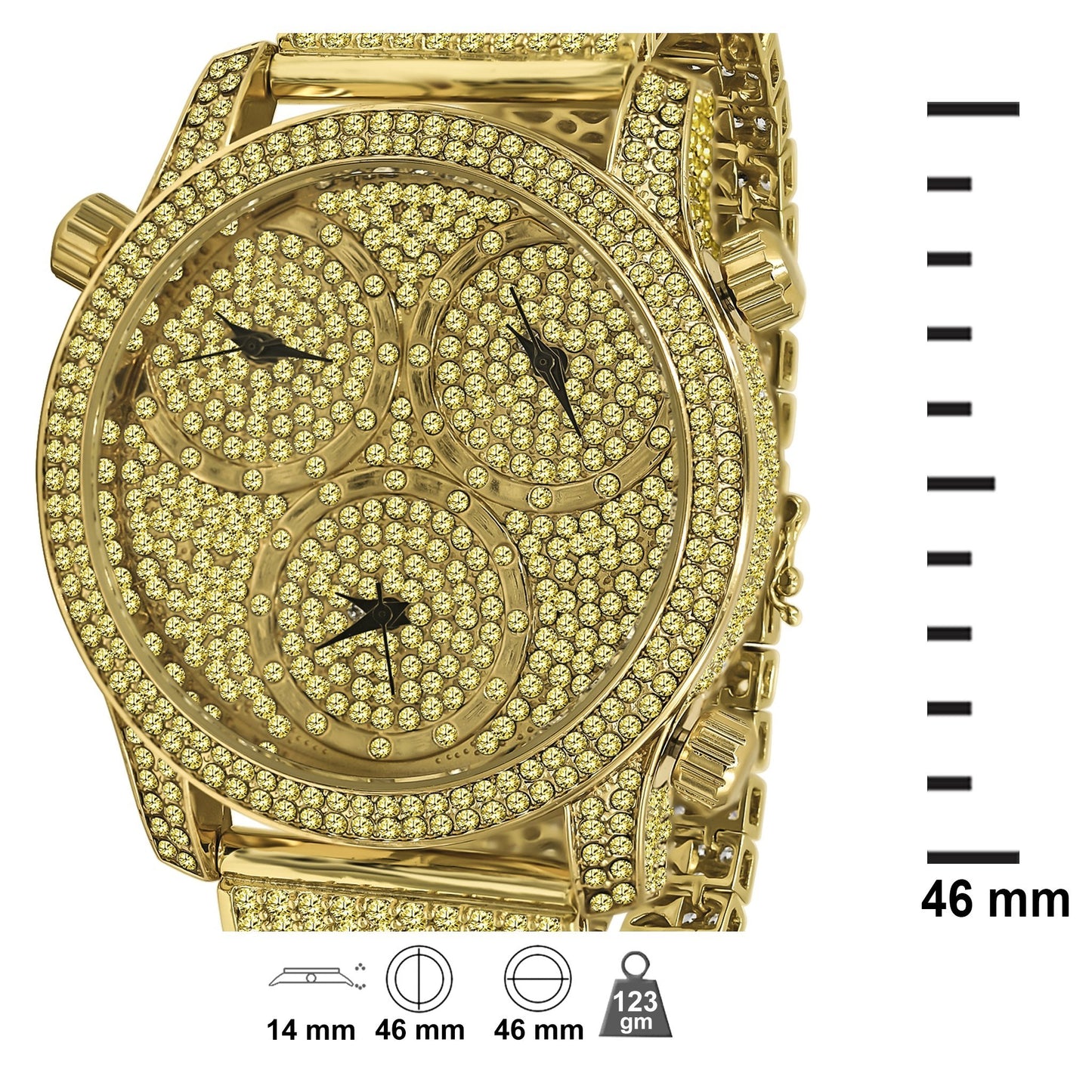 Traveller CZ ICED OUT WATCH | 5110305
