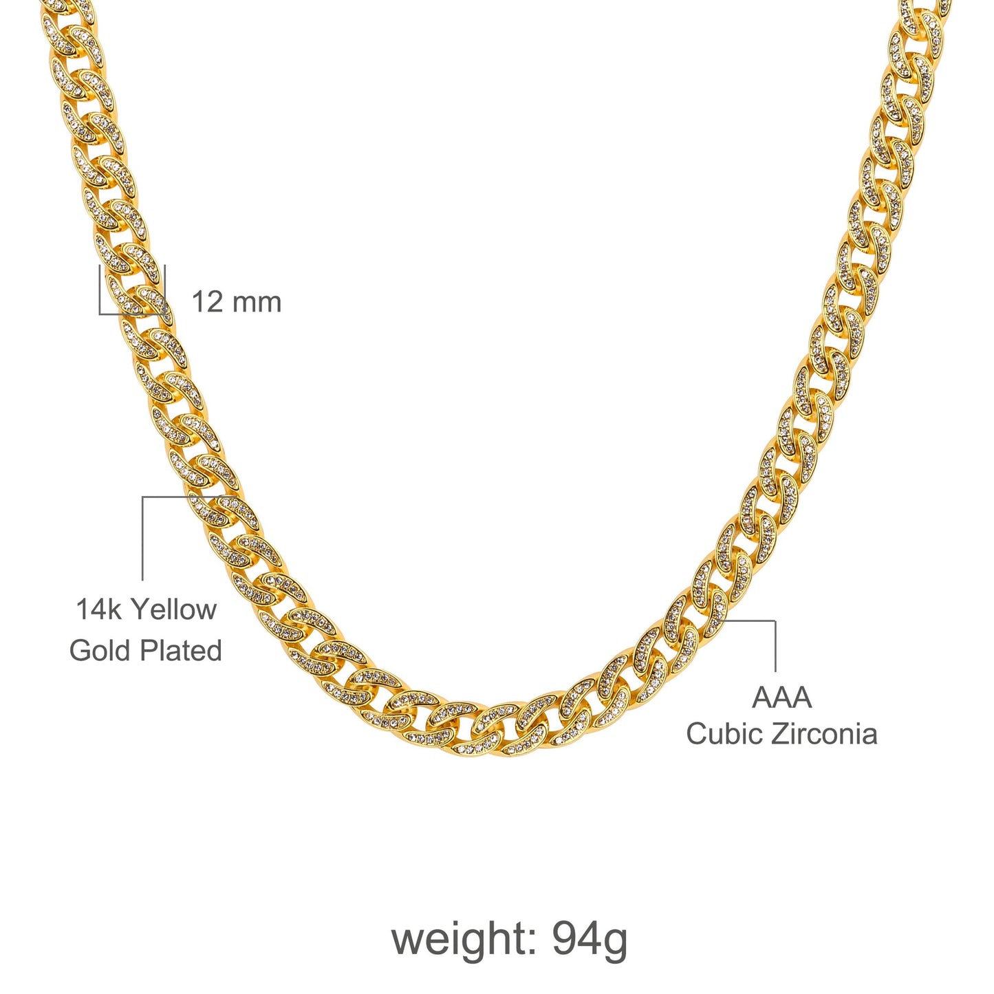 CREW BM 13 MM Cuban Chain | 970712