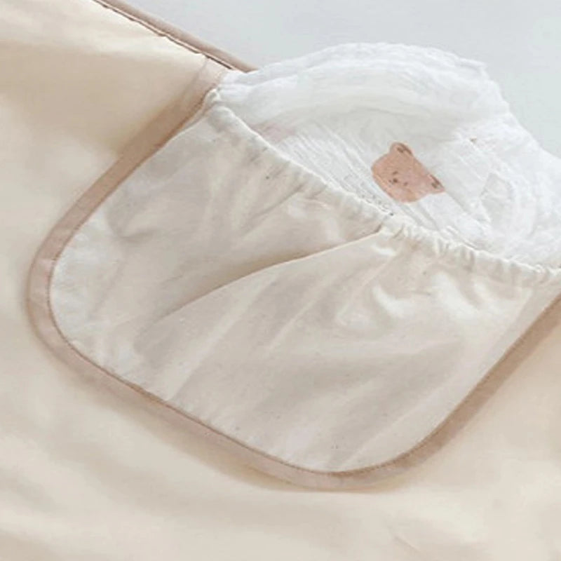 Infant foldable diaper changer, waterproof pad, newborn supplies,