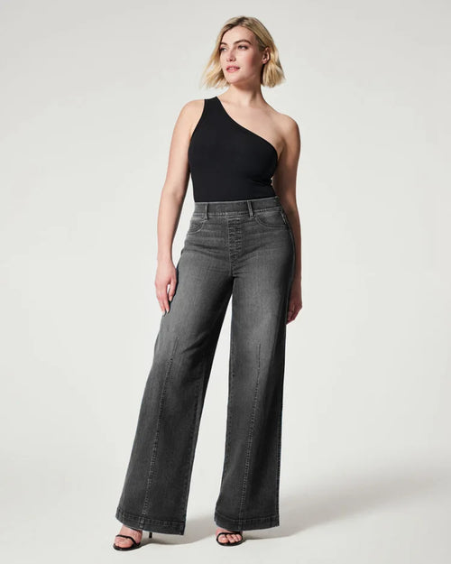 2023 Hot Sale Women's High Stretch Elastic Waist Jeans Fashion Mid