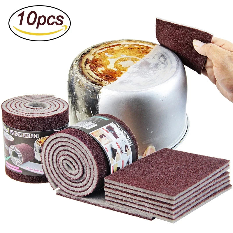 Magic Melamine Sponge Carborundum Kitchen Sponge Eraser for Pan Pot