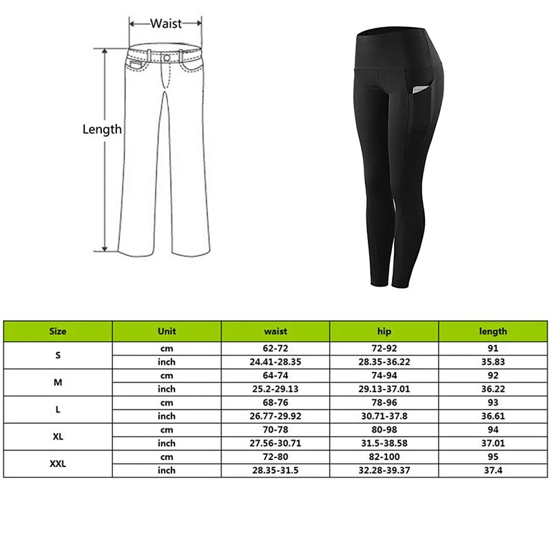 High Waist Elastic Workout Women Yoga Leggings Tummy Control Ruched