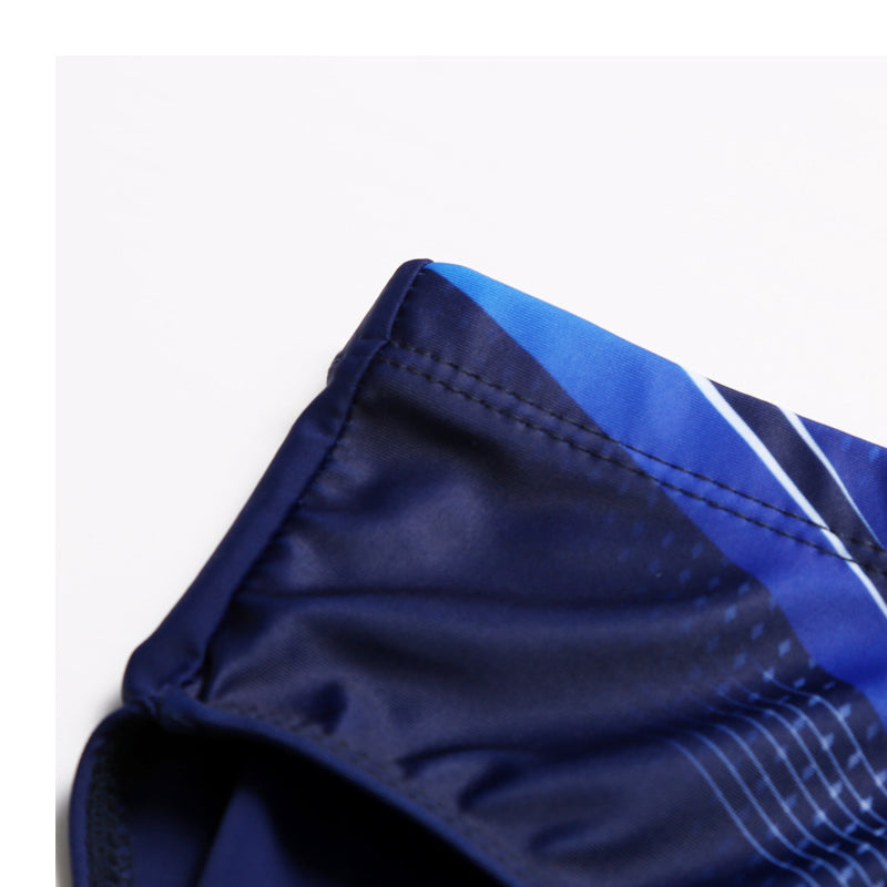 Breathable Swimsuit Men 2021 Print Bathing Beach Wear Surf Low Waist