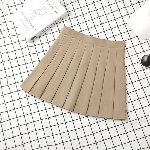 Brown Skirt Ladies 2022 Summer Clothes Women's High Waist Harajuku