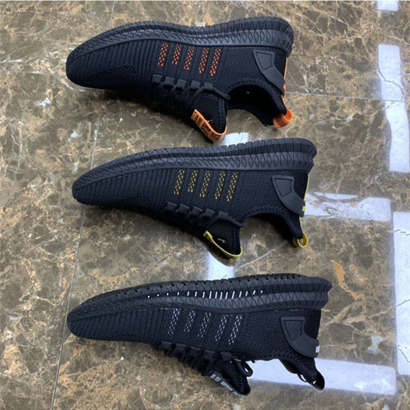 Fashion Men Sneakers Mesh Casual Shoes Lac up Men Shoes Lightweight