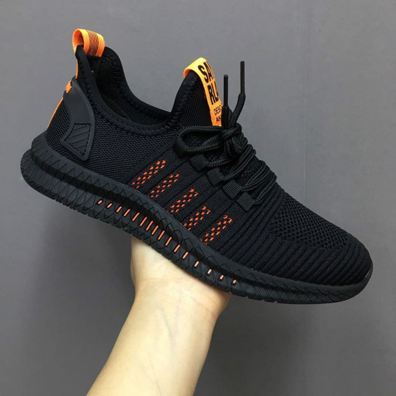 Fashion Men Sneakers Mesh Casual Shoes Lac up Men Shoes Lightweight