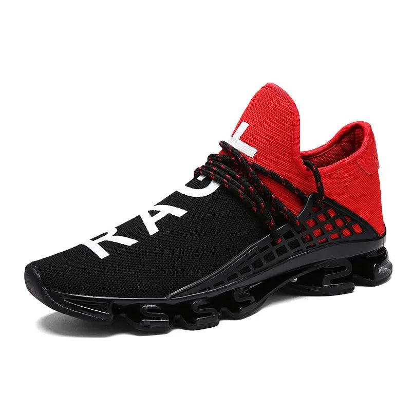 Large Size Summer Damping Women's Running Shoes Men Sport Sneakers