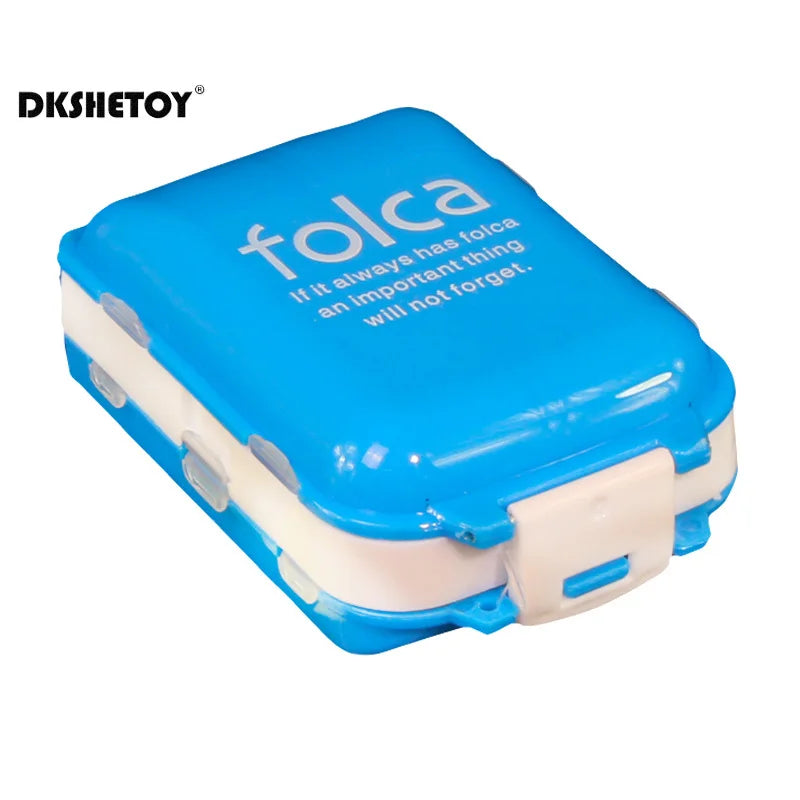 Pocket Pill case Folding Multi-layer Medicine Pills Storage cases