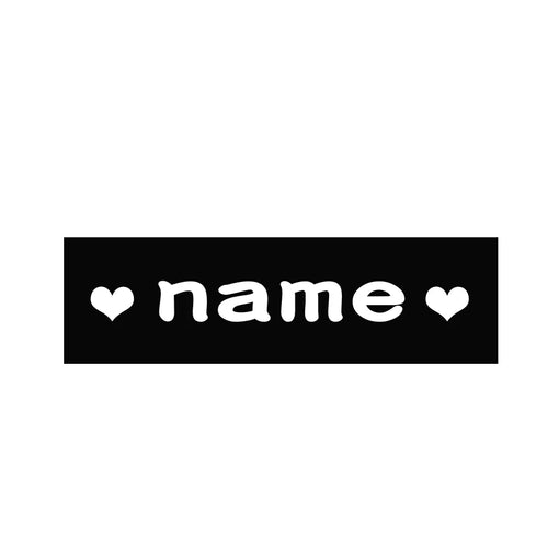 2 PCS PU Personalized Dog ID TagS Dog K9 Harness Collar Label Sticker