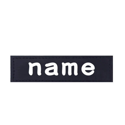 2 PCS PU Personalized Dog ID TagS Dog K9 Harness Collar Label Sticker