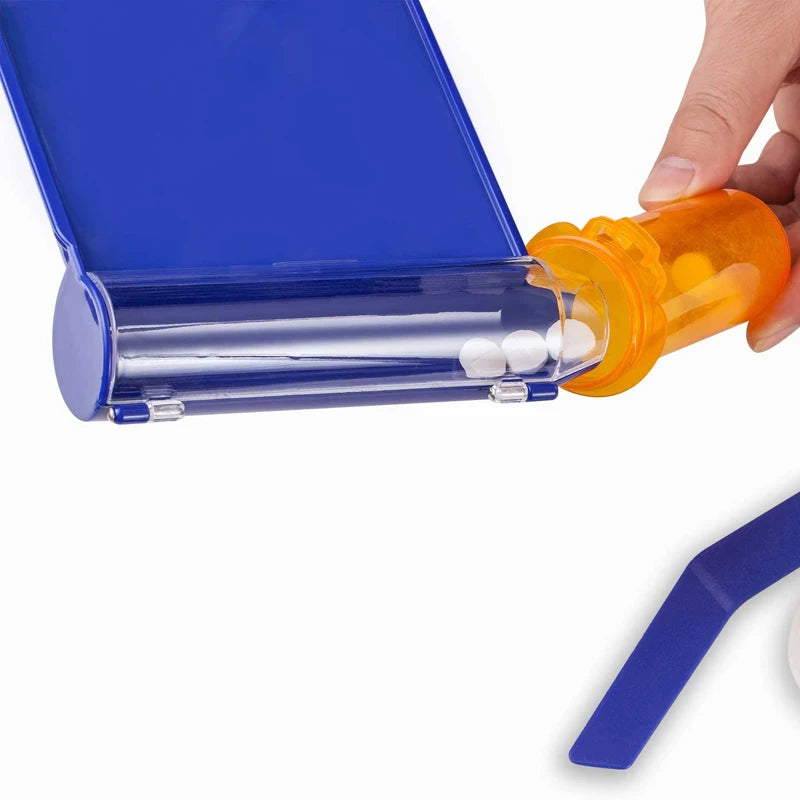 Pill Counting Tray Tablet Counter Dispenser Pills Plate Splitter with