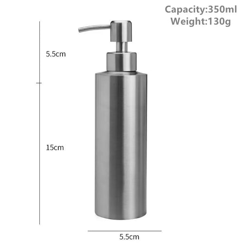 Liquid soap dispenser bottle gel bottle 304 stainless steel Lotion