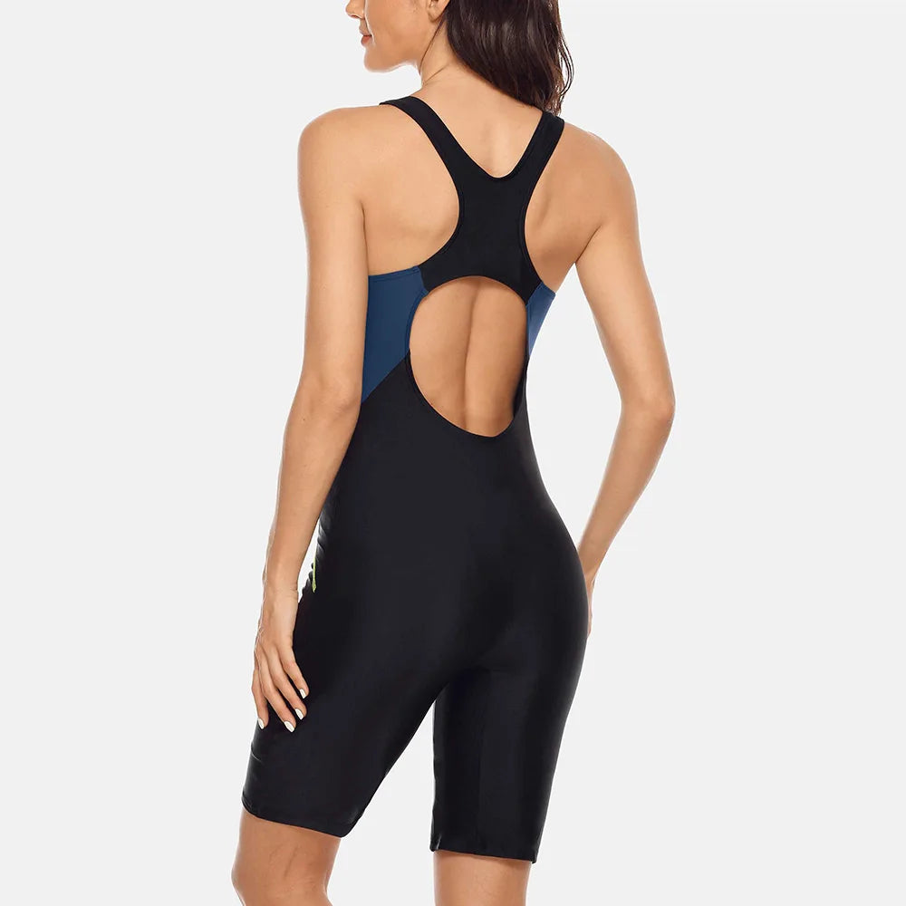 Charmleaks Women‘s One Piece Pro Sports Swimwear Athlete Sports