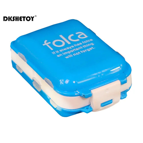 Pocket Pill case Folding Multi-layer Medicine Pills Storage cases