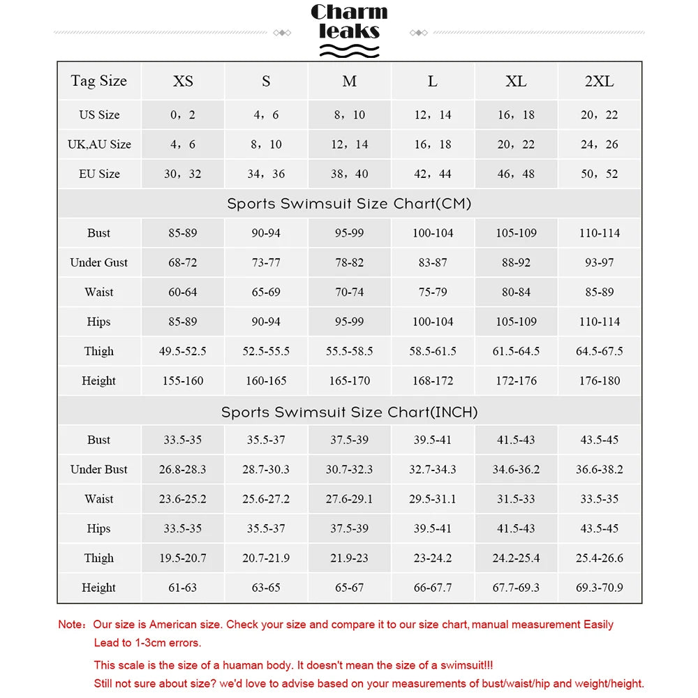 Charmleaks Women‘s One Piece Pro Sports Swimwear Athlete Sports