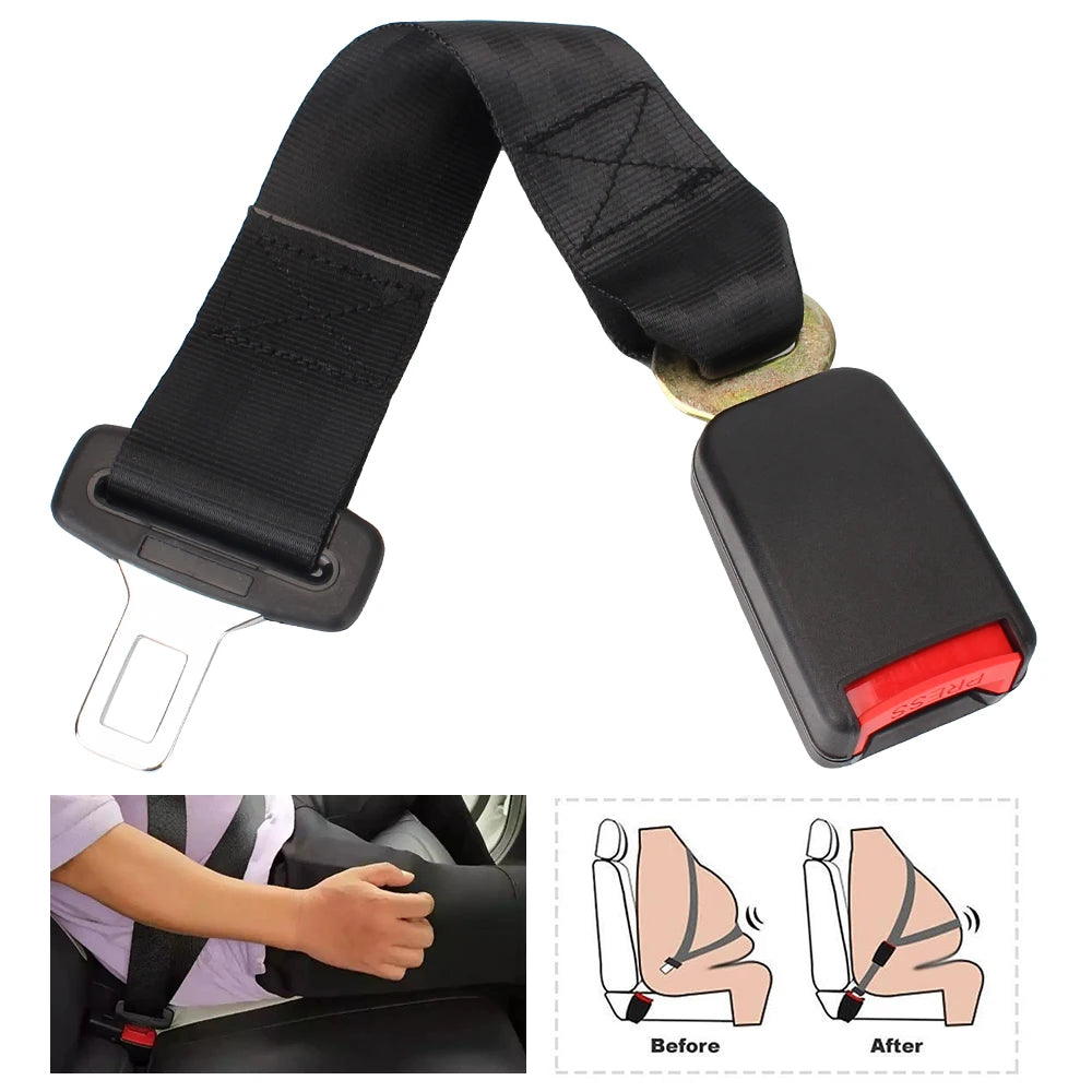 Car Seat Safety Belt Extender Clip Extension Auto Fasteners Buckle
