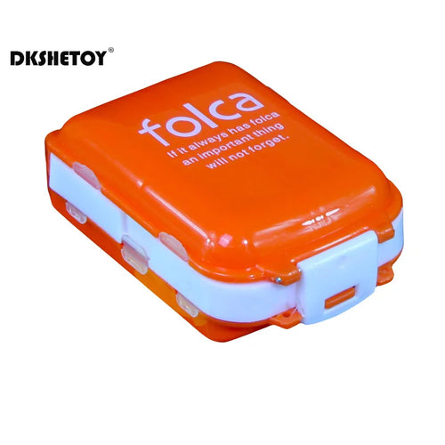 Pocket Pill case Folding Multi-layer Medicine Pills Storage cases