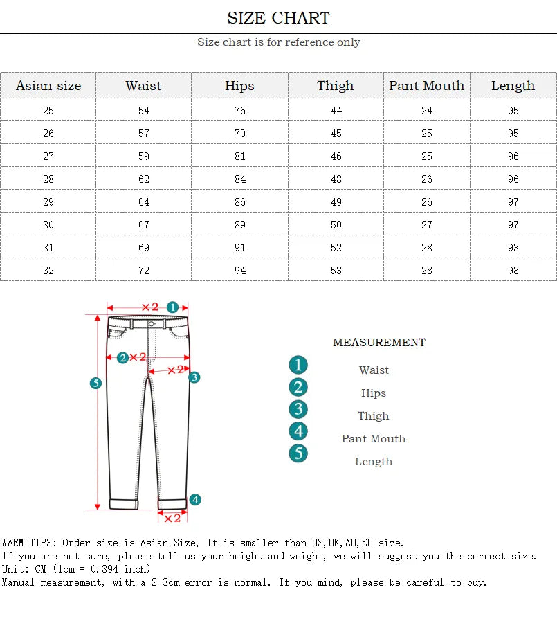 Thermal Winter Thick Fleece High-waist Warm Skinny Jeans Thick Women