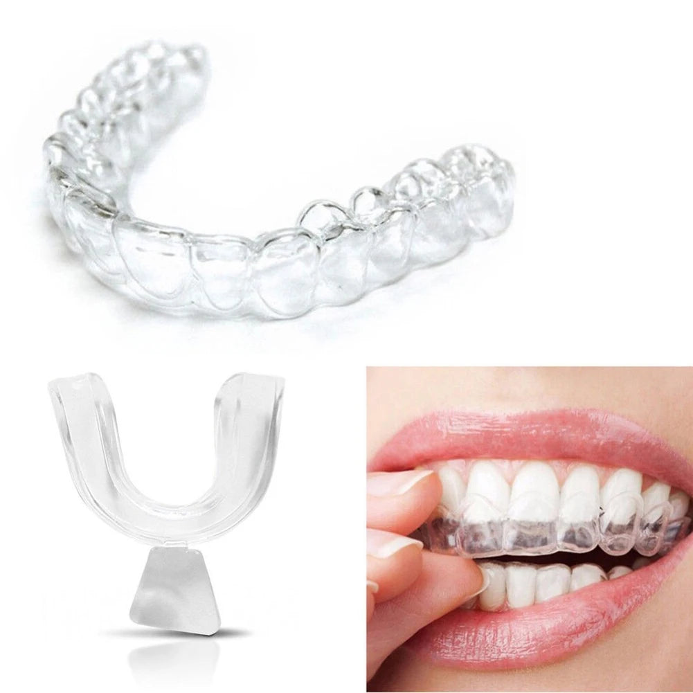 2-8PCS Anti Snoring Bruxism Sleeping Mouth Guard Tray Stop Teeth