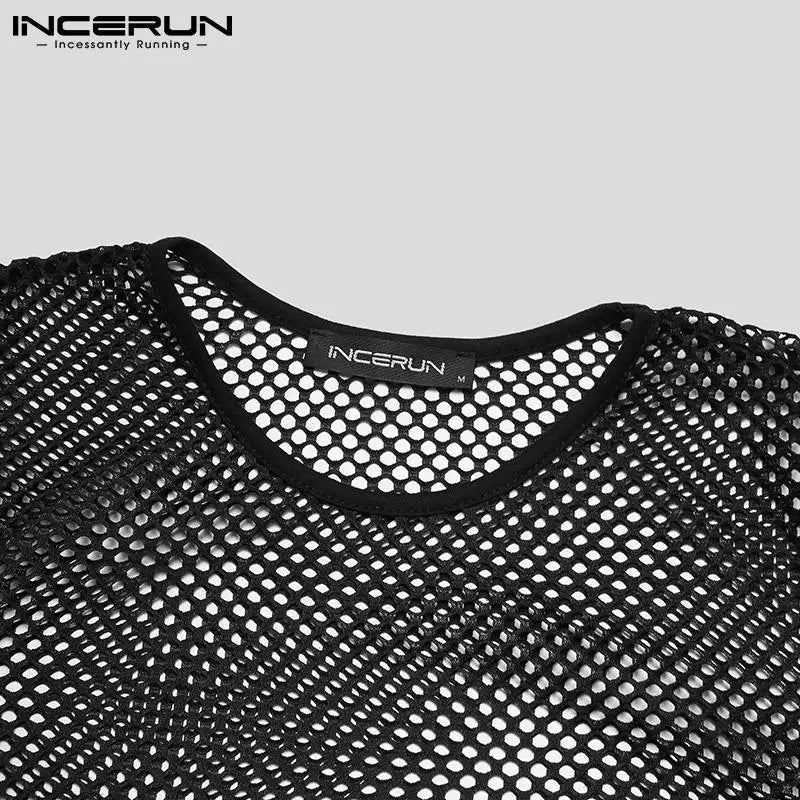 Tops 2023 Summer Fashion New Men's Undershirt O-neck Tees Long Sleeved