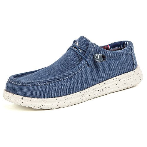 Large Size Outdoor Men's Casual Denim Canvas Shoes Vulcanize Shoes