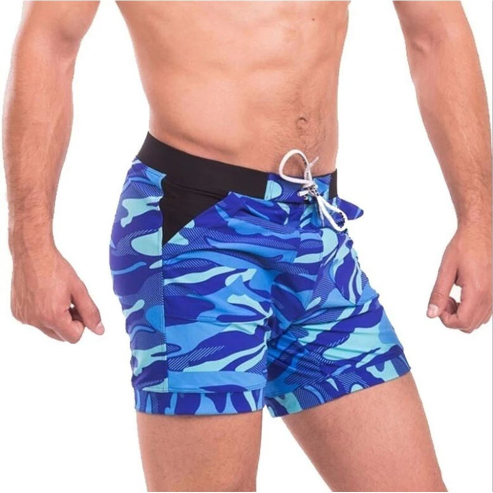 Men's Swimming Trunks Summer Swimming Fitness Shorts Men's Fashion