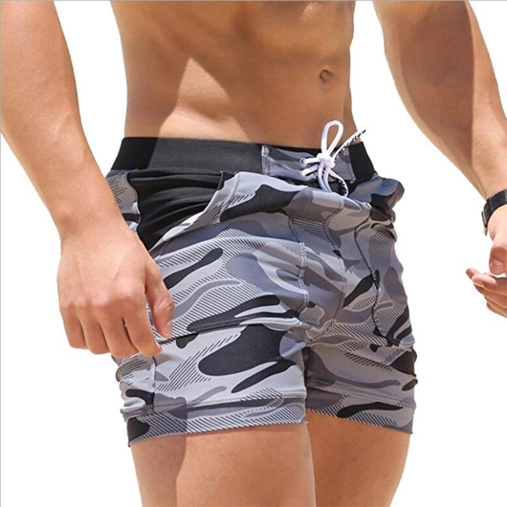 Men's Swimming Trunks Summer Swimming Fitness Shorts Men's Fashion