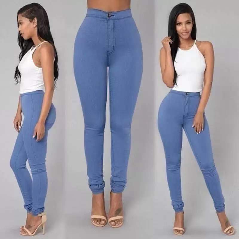 S-4xl Spring Boyfriend Jeans Oversize Casual Denim Pants For Women