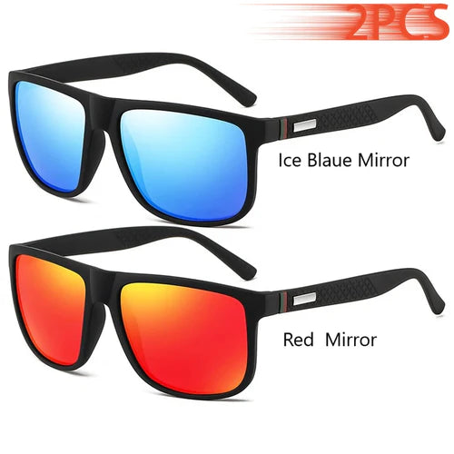 Fashion Vintage Square Sunglasses Men Women Luxury Brand Designer
