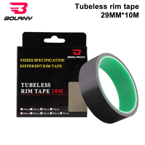 Bicycle tubeless rim tape width 18/21/23/25/27/29/31/33 / 35mm * 10m