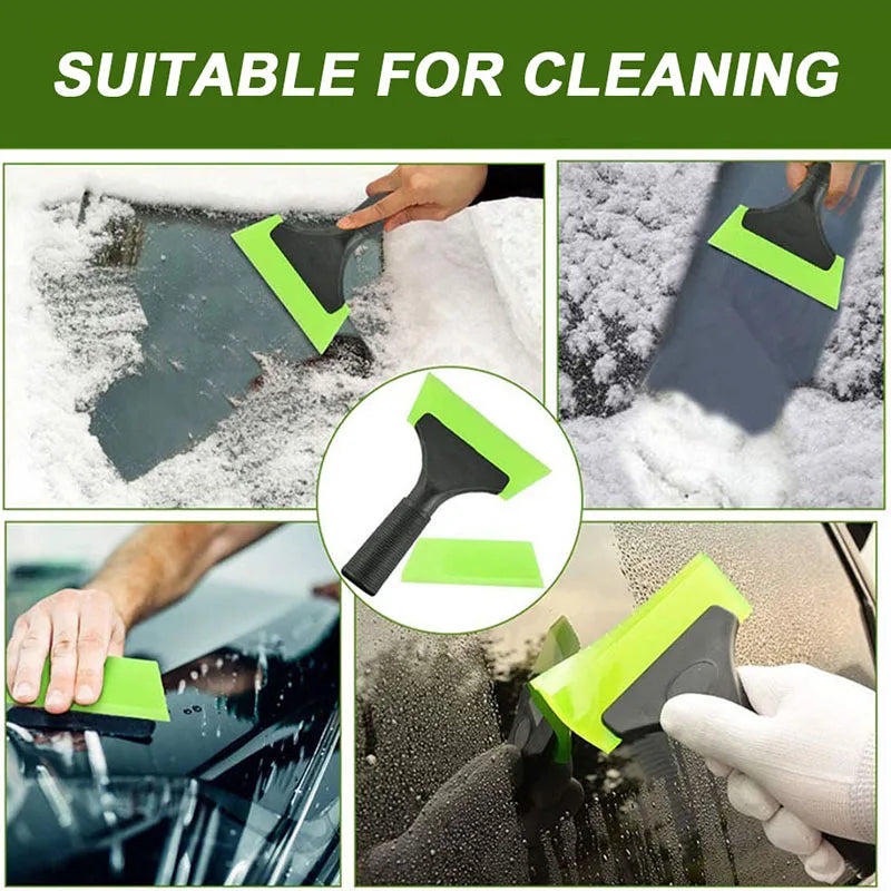 SEAMETAL Non-Scratch Soft Silicone Handy Squeegee Car Water Window