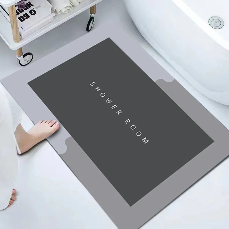 Super Absorbent Non-slip Bathroom Mat Toilet Anti-skid Bathtub Foot