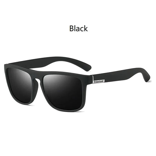 Men Women Polarized Sunglasses Luxury Brand Designer Vintage Square