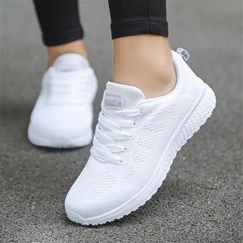 New Sneakers For Women Breathable Fashion Trainers Plus Size Women