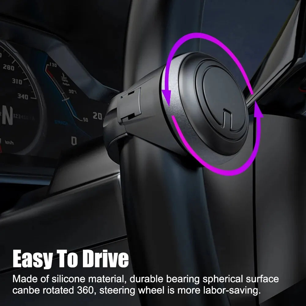 Car Steering Wheel Booster Ball Turning Spinner Knob Bearing Power