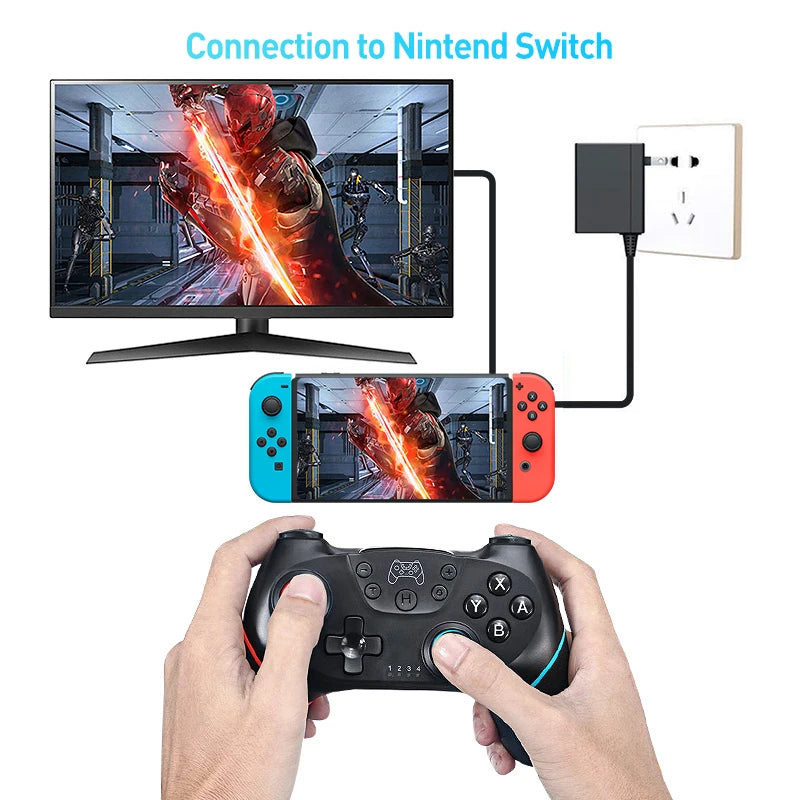 Wireless Bluetooth for Nintendo Switch & OLED Lite PC Controller