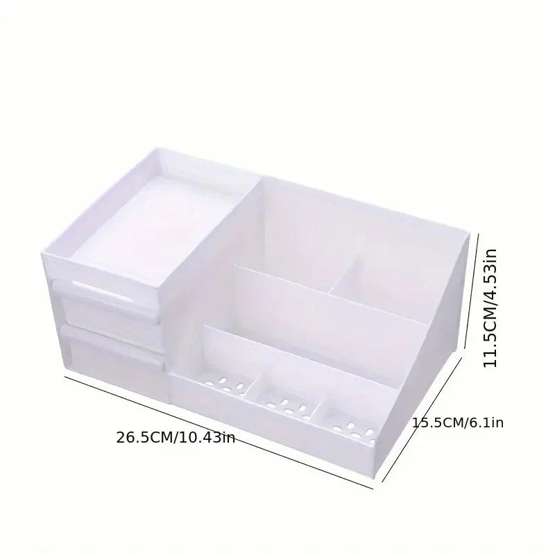 Drawer Style Cosmetic Storage Box, Desktop Dressing Table, Lipstick