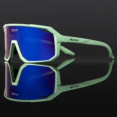 SCVCN New Cycling Glasses Bike Sunglasses Men UV400 Eyewear Outdoor