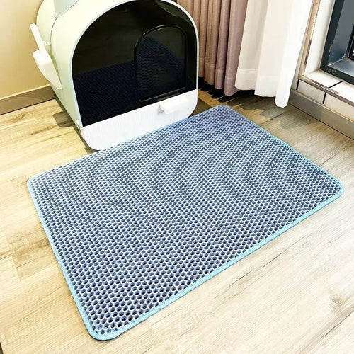 Cat Litter Mat Pet Toilet Waterproof Double Layer Pet Litter Box Mat