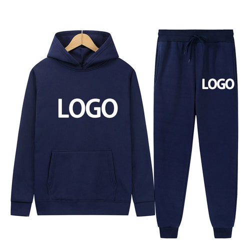 Customized Printed Men Women Tracksuit Hooded Sweatshirts and Jogger
