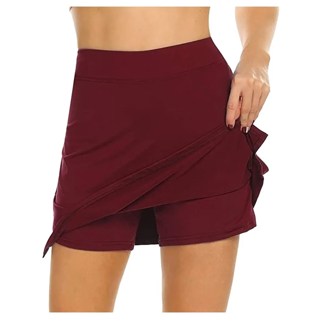 S-4Xl Skirt Ladies Large Size High Waist Slim Slimming Short Skirt