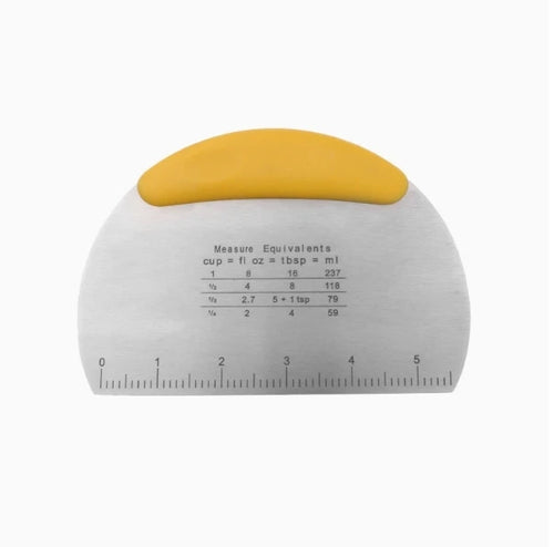 Stainless steel Bake Scraper Trapezoidal Cream Cake Dough Knife