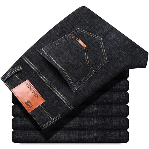 New Men Light Luxury Stretch Slim Fit Pants Comfortable Soft Business