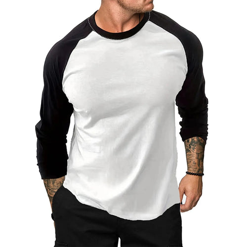 Polyester Long Sleevet-Shirts men Men S Fashionable Casual Comfortable