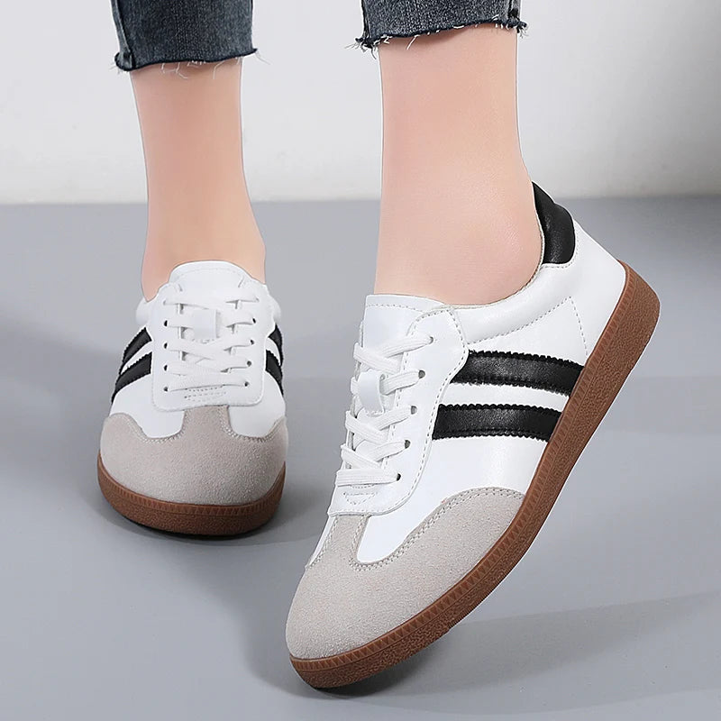 2024 Women Sneakers Fashion Shoes Spring Trend Casual Flats Female New