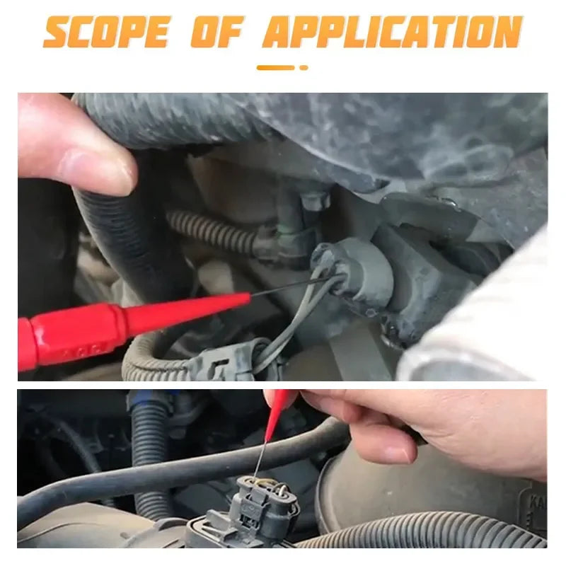 30V Diagnostic Tools Multimeter Test Lead Extension Cord Back Piercing