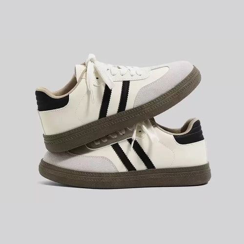 Shoes Woman 2025 Trend Casual Sneakers Comfortable Lace Up Flats